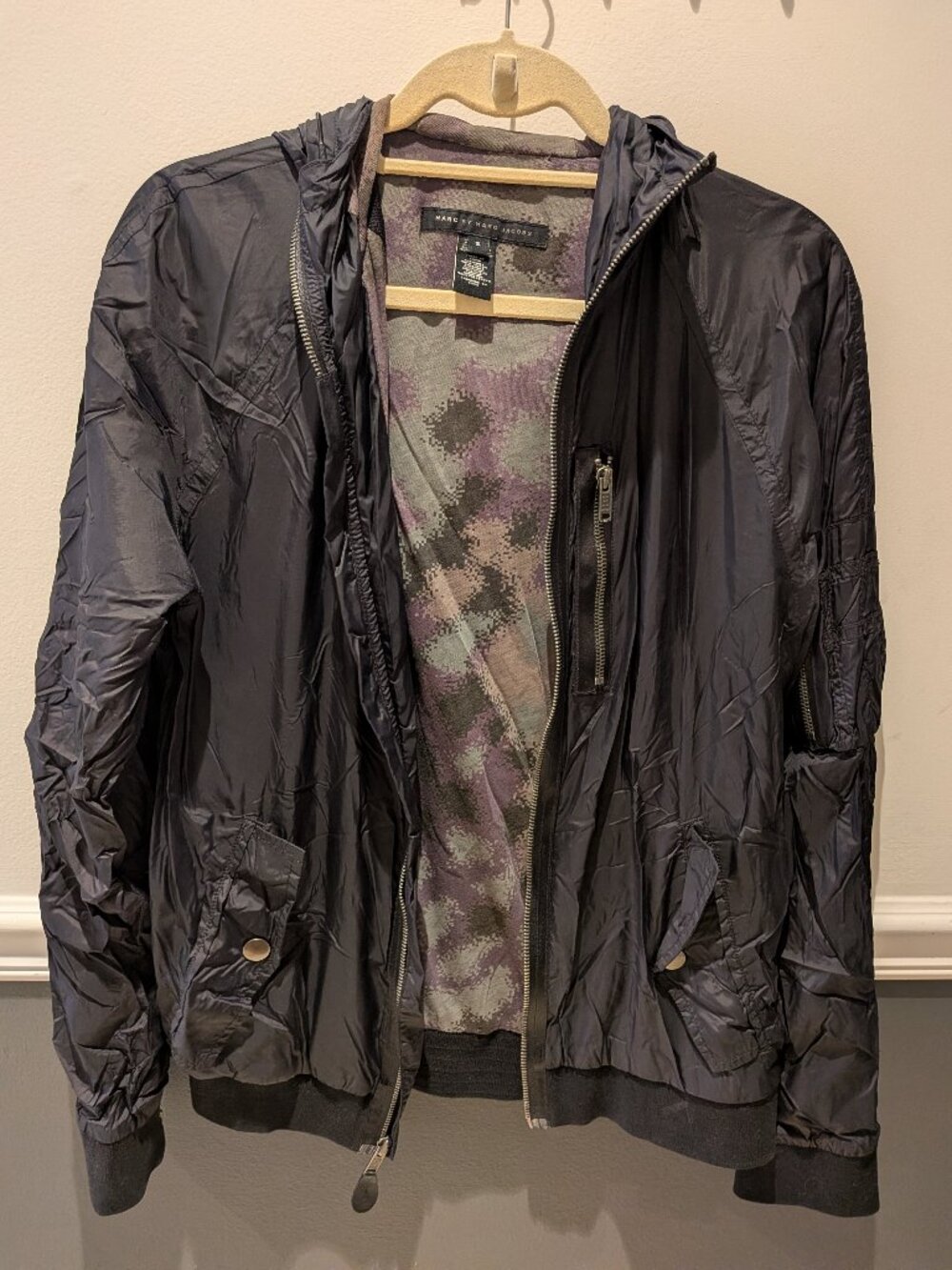Marc by Marc Jacobs Nylon MA-1 Bomber Jacket